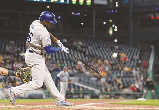 World Series home run: Dodgers' Yasiel Puig hits three-run blast