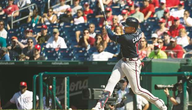 Starling Marte's 11th-inning homer leads Pirates in sweep over Braves