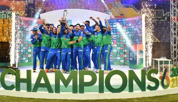 Multan Sultans are the PSL champions.(Photo: PSL/Twitter)