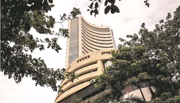 The Bombay Stock Exchange building in Mumbai. Annual equity returns from Indian stocks will be about five percentage points on top of the economic growth of 7%-10% in coming years, according to billionaire investor Rakesh Jhunjhunwala.