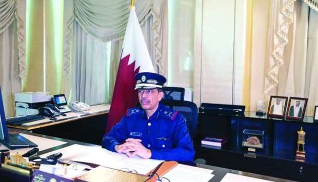 HE the Director of Public Security Staff Major General Saad bin Jassim al-Khulaifi