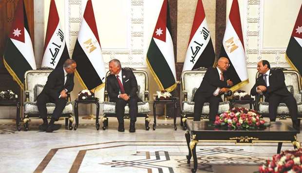 Iraq, Egypt And Jordan Hold Summit In Baghdad - Gulf Times