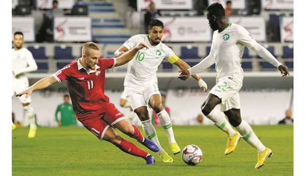 Robert Alexander Michel Melki (left) is is fully focused on making his dream a reality by appearing at Qatar 2022 with Lebanon.