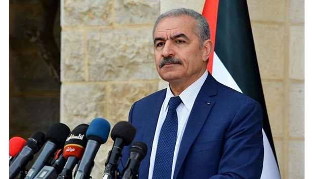 Palestinian Prime Minister Mohammad Ibrahim Shtayyeh