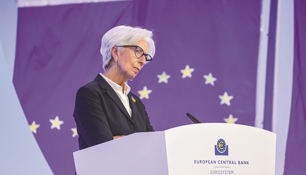 Christine Lagarde, European Central Bank president.