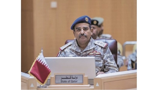 HE the Chief of Staff of Qatar Armed Forces Staff Lieutenant General (Pilot) Salem bin Hamad al-Nabit participated in the 10th consultative meeting of the Supreme Military Committee of Chiefs of Staff of the Gulf Co-operation Council (GCC), which was held in Riyadh.