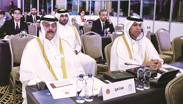 The Qatari delegation.