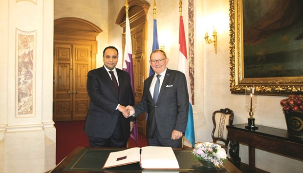 President Of Luxembourg Chamber Of Deputies Meets Qatar S Ambassador   6202223214011774722536 