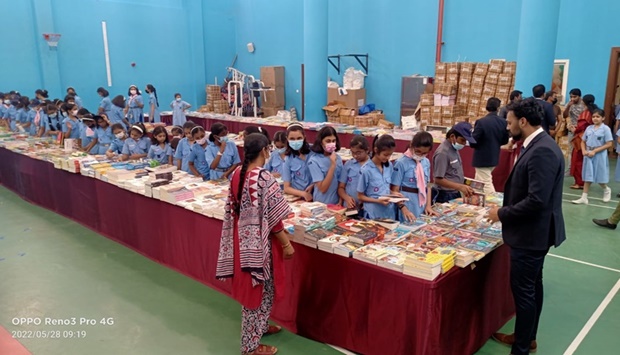 The three-day event featured more than 5,000 books from various genres and authors.