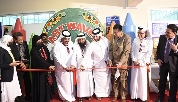 The exhibition was inaugurated by chief guest Muhammad Khalid al-Kubaisi, member of the school managing committee.