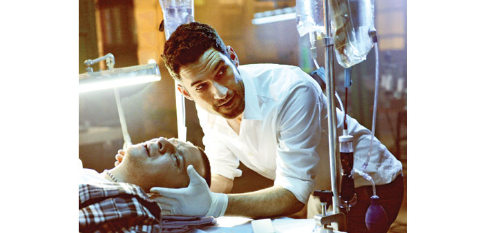 MEDICAL DRAMA: Dr William Rush (Tom Ellis) tries desperately to save a manu2019s life under the worst of conditions in gritty drama, Rush.