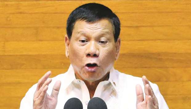 Duterte: Wants to stop exporting mineral resources.