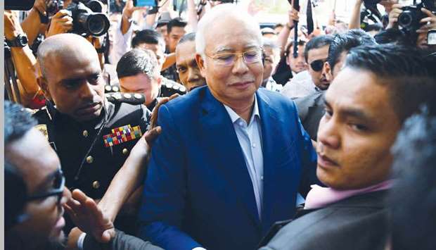 Former Malaysian PM Arrested In Graft Case - Gulf Times