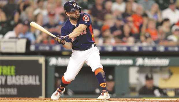 Jose Altuve voted in as starter in the Major League All-Star team