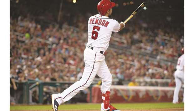 Anthony Rendon hits grand slam, 2-run homer