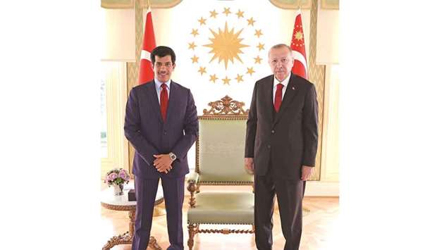 During the meeting, the Turkish president expressed his thanks and appreciation to the ambassador for his efforts in strengthening bilateral relations and bringing views closer during his tenure, and wished him success in his new duties.