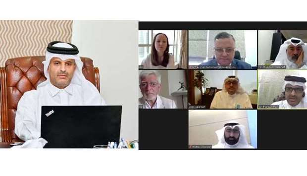 Webinar organized by Qatar International Centre for Conciliation and Arbitration (QICCA) in cooperat