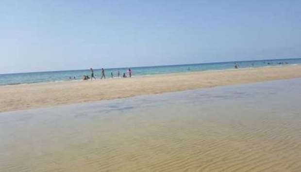 A beach in Sfax