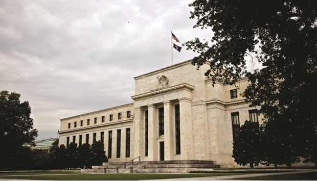 The Federal Reserve building in Washington, DC. Fed officials raised interest rates by 75 basis points for the second straight month, delivering the most aggressive tightening in more than a generation to curb surging inflation u2013 but risking a sharp blow to the economy.