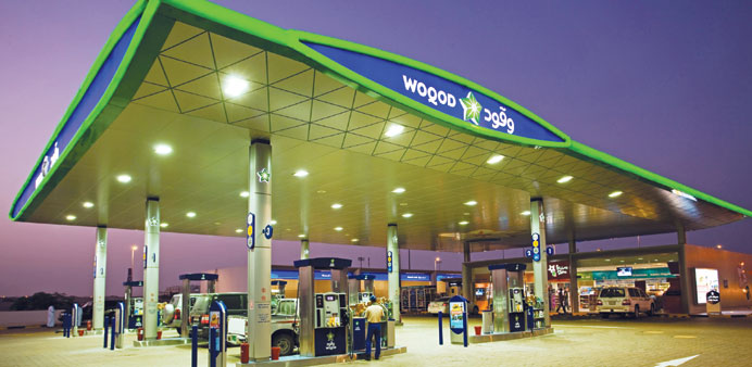 A Woqod petrol station.