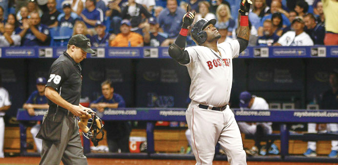 David Ortiz hits 500th home run in fifth inning of Red Sox-Rays