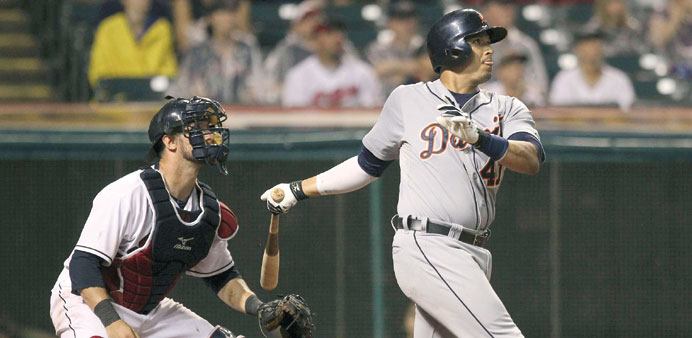 Scherzer remains unbeaten, Tigers defeat Tribe