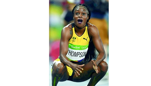 Elaine Thompson of Jamaica