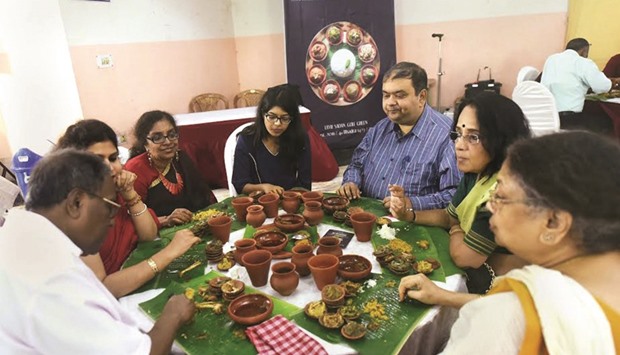 Food connoisseurs enjoy lunch celebrating contemporary Bangladeshi cuisine curated by well-known culinary expert and food historian, Pritha Sen.