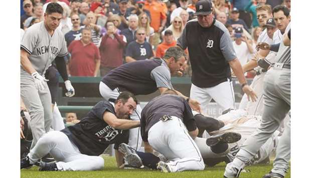 Brett Gardner on the Yankees vs Tigers brawls 