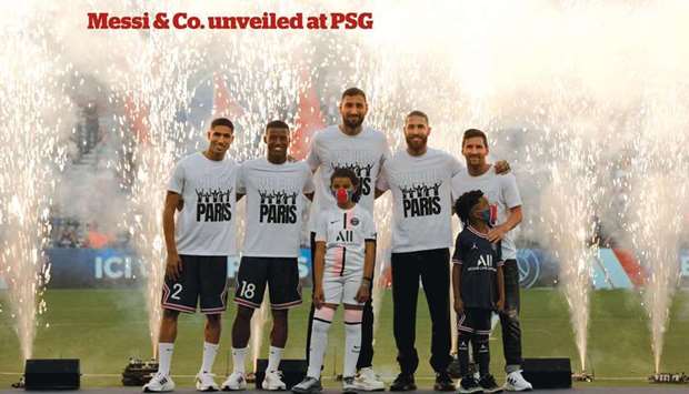 PSG unveil Messi, Ramos, Donnarumma, Hakimi and Wijnaldum in Paris