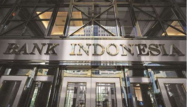 Bank Indonesia headquarters in Jakarta. Indonesiau2019s central bank left its benchmark interest rate at a record low to protect the currency, and said it had formulated a plan to deal with eventual US policy tightening.