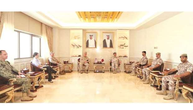 They reviewed the existing bilateral military relations, and ways to enhance them. The meeting was attended by a number of senior officers in the Armed Forces.