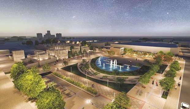 Al Qubib Masjid is one of the oldest mosques in the region, and the plaza aims to revive the idea of the Masjidu2019s classical courtyard. The design of the plaza is inspired by the elements of Qatari heritage.