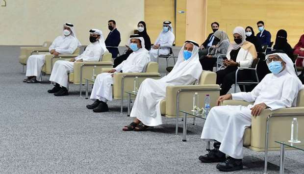 A total 46 students graduated, among which 17 were Qatari students.