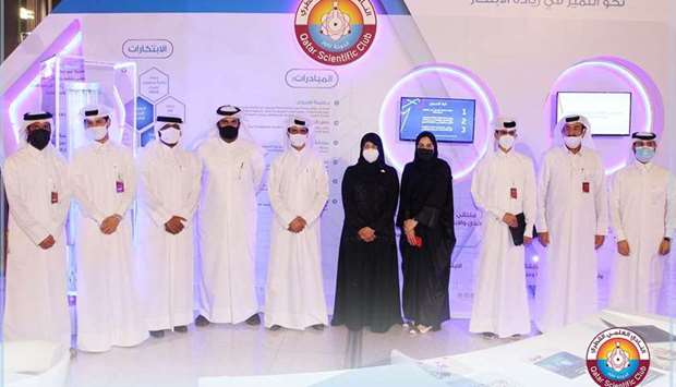 Qatar Scientific Club (QSC) Sunday in a tweet thanked HE the Minister of Public Health Dr Hanan Mohamed al-Kuwari for visiting its stand at the fourth edition of the Najah Qatari festival and encouraging the innovators.