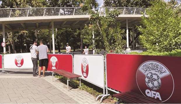 The streets and public places in Debrecen were decorated with Qatari flags and pictures of the national teamu2019s players. QFA launched promotional campaigns both in Debrecen and on its social media platforms.