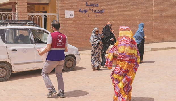 As many as 7,500 food packages totalling nearly 345 tonnes of food items, were delivered to the targeted beneficiaries, in co-operation with QCu2019s partners in Sudan.