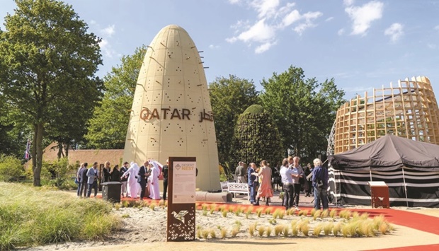 The pavilion includes many Qatari cultural and heritage activities and events to familiarise the public with the significant Qatari customs, culture, heritage, and traditions.