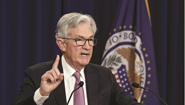 Jerome Powell, chairman of the US Federal Reserve.