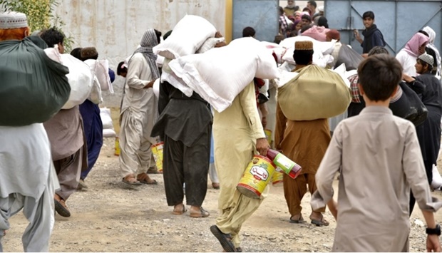 The aid benefited more than 9,000 Afghan refugees and individuals from the host community. @qcharity