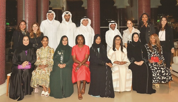 The Qatari Businessmen Association (QBA) and the Qatari Businesswomen Association (QBWA) join members of the US Womenu2019s Global Initiative delegation during a business dinner organised in co-operation with the Qatari embassy in Washington.