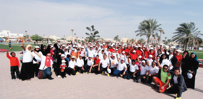 ictQATAR and Malomatia staff and their families participated in various outdoor activities at a Dafna park yesterday.