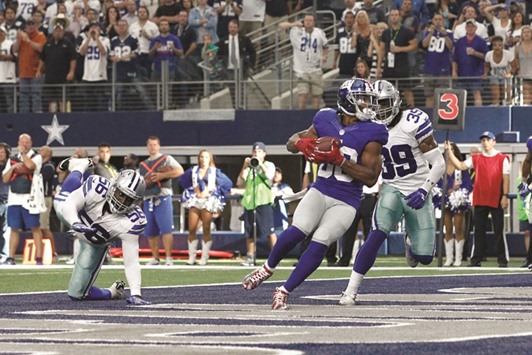 Victor Cruz's touchdown gives Giants win over Cowboys