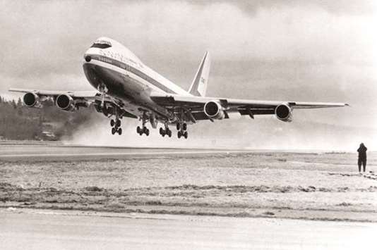 RECOGNISED: Boeing 747 has become one of the most popular and recognisable aircraft in the world which was over 2.5 times larger than the Boeing 707.