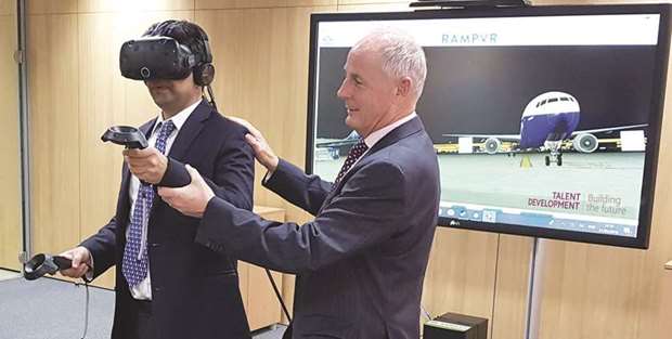 Qatar Airways is leading the adoption of virtual reality into aviation ground operations training, as IATAu2019s global launch partner of u2018RampVRu2019. The award-winning system pioneered by IATA, utilises the latest virtual-reality technology to simulate real airside conditions for ground handling and ground service operator training.