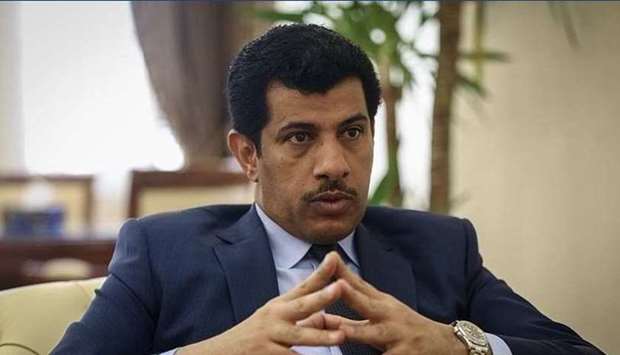 HE the Ambassador of the State of Qatar to Egypt Salem bin Mubarak Al Shafi 