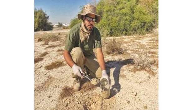 The director of the Monitoring and Environmental Laboratory Department, Hassan Ali al-Qassimi, said during a press conference that the department is responsible for preparing, implementing and approving monitoring plans and programs.