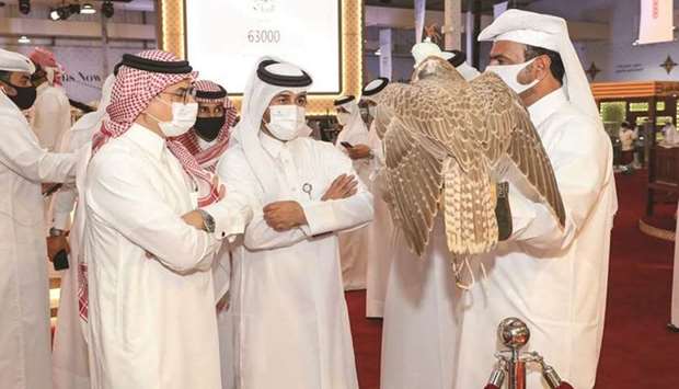 The exhibition continues to be a huge draw for falcon lovers, and hunting, camping and safari aficionados.