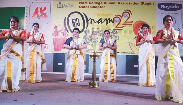 NAM College Alumni Association Qatar chapter celebrated popular Kerala festival, Onam, at a grand event titled Onam 22 with traditional fervour.