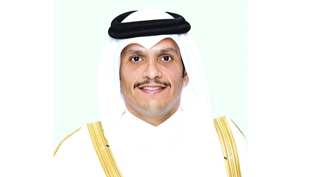 HE the Deputy Prime Minister and Minister of Foreign Affairs Sheikh Mohamed bin Abdulrahman al-Thani